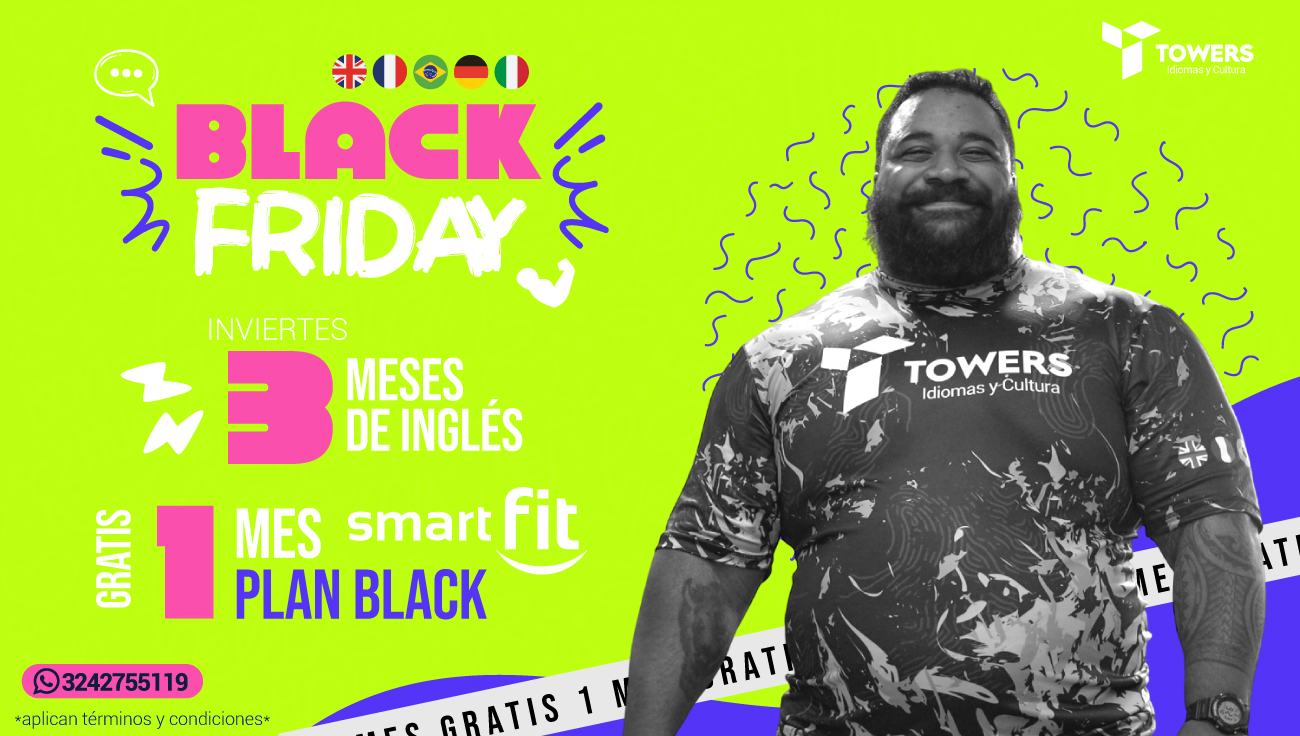 3 meses del mejor inglés avanzado + 1 meses GRATIS de membresía black en SmartFit